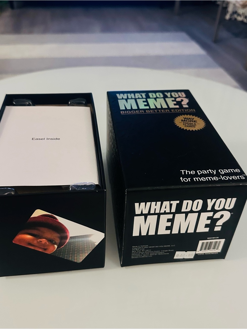 What Do You Meme? Bigger Better Edition Party Game - Black